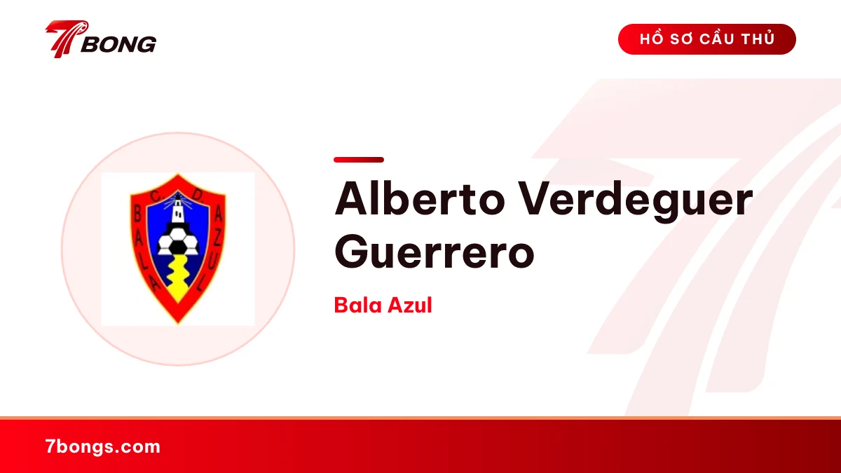 Alberto Verdeguer Guerrero — Bala Azul
