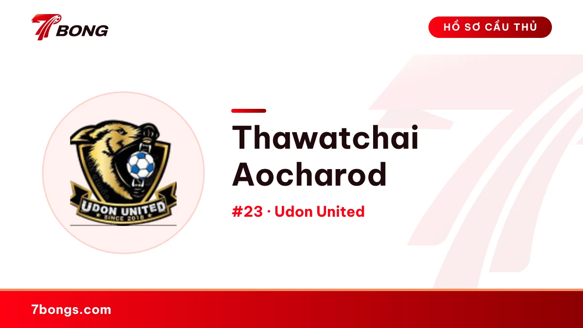 Thawatchai Aocharod — Udon United