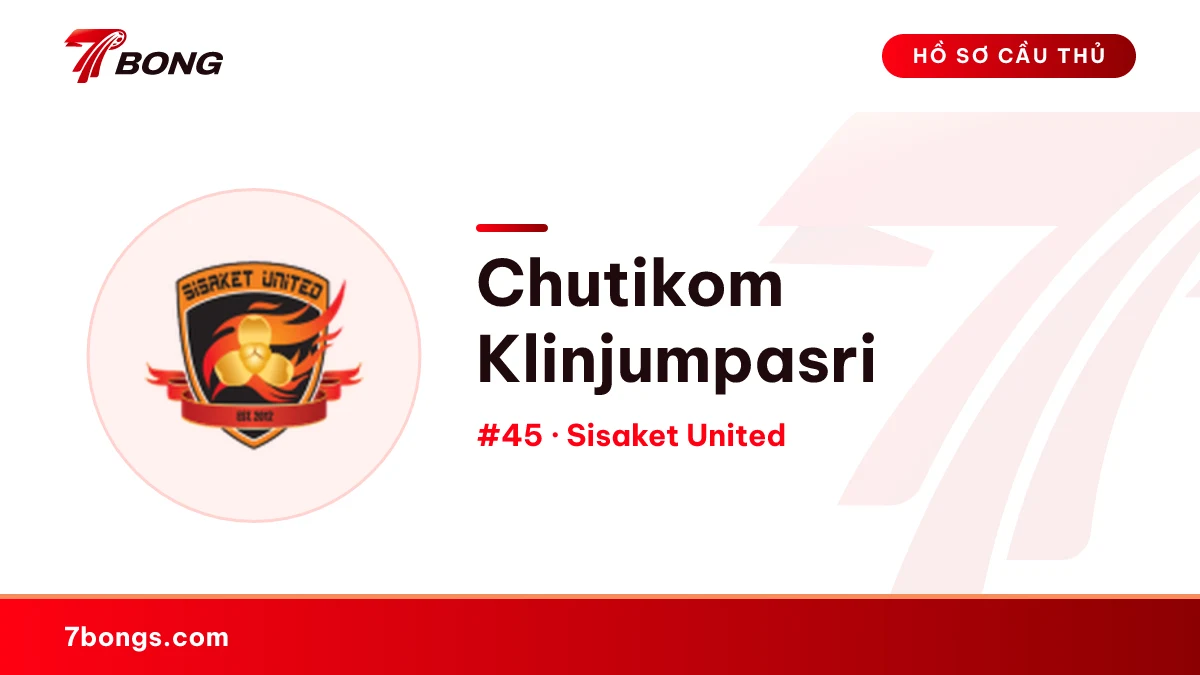 Chutikom Klinjumpasri — Sisaket United