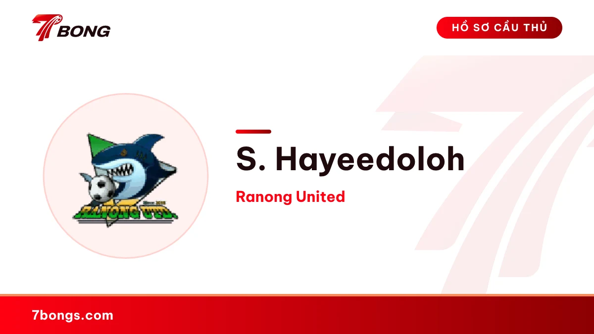 S. Hayeedoloh — Ranong United
