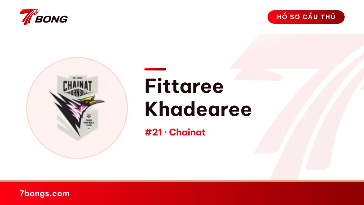 Fittaree Khadearee — Chainat