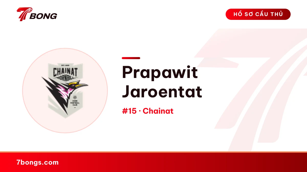 Prapawit Jaroentat — Chainat
