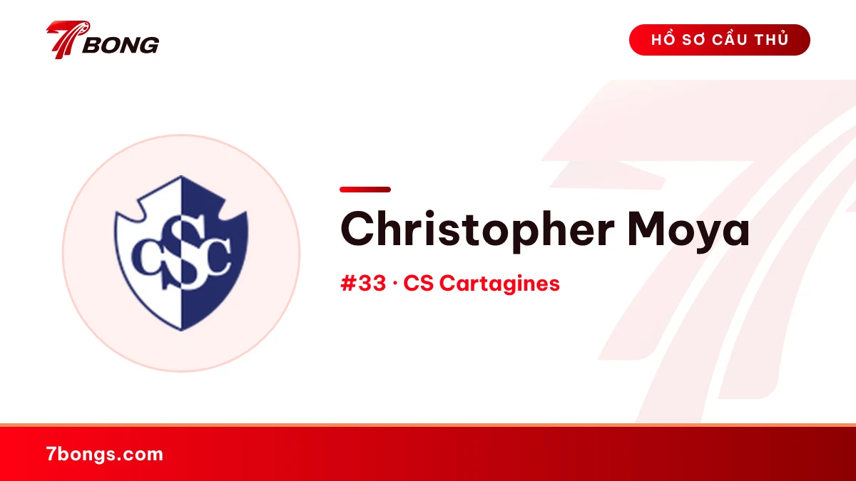 Christopher Moya — CS Cartagines