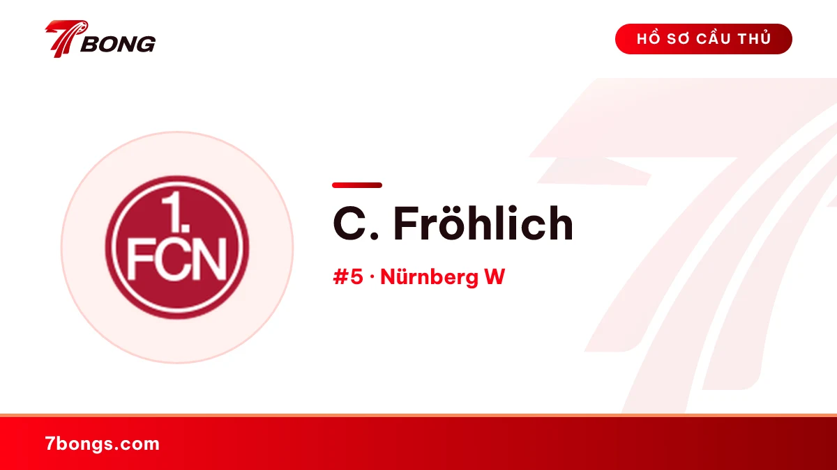 C. Fröhlich — Nürnberg W