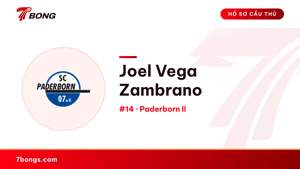Joel Vega Zambrano — Paderborn II