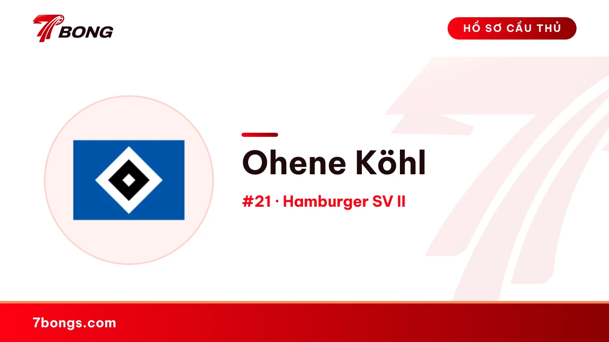 Ohene Köhl — Hamburger SV II