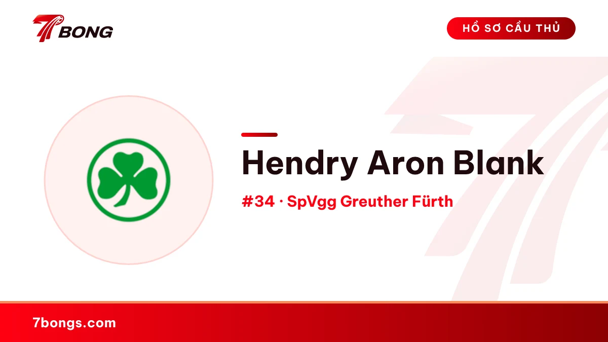 Hendry Aron Blank — SpVgg Greuther Fürth