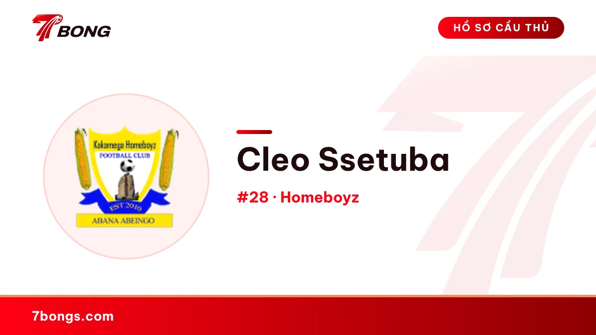 Cleo Ssetuba — Homeboyz