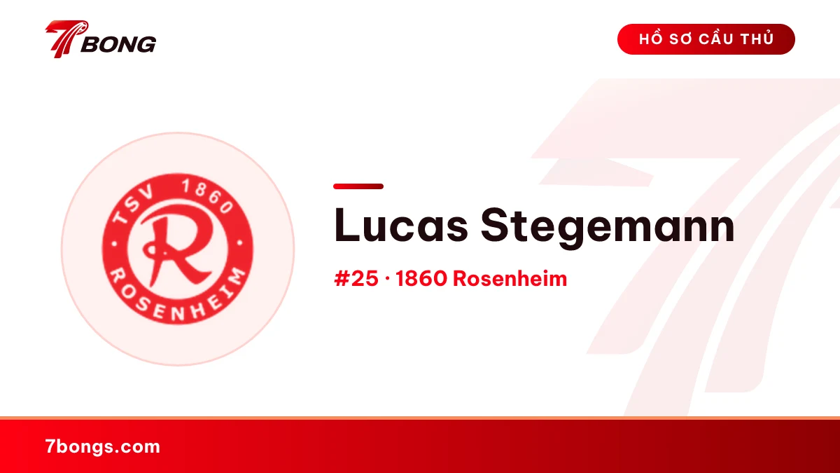 Lucas Stegemann — 1860 Rosenheim