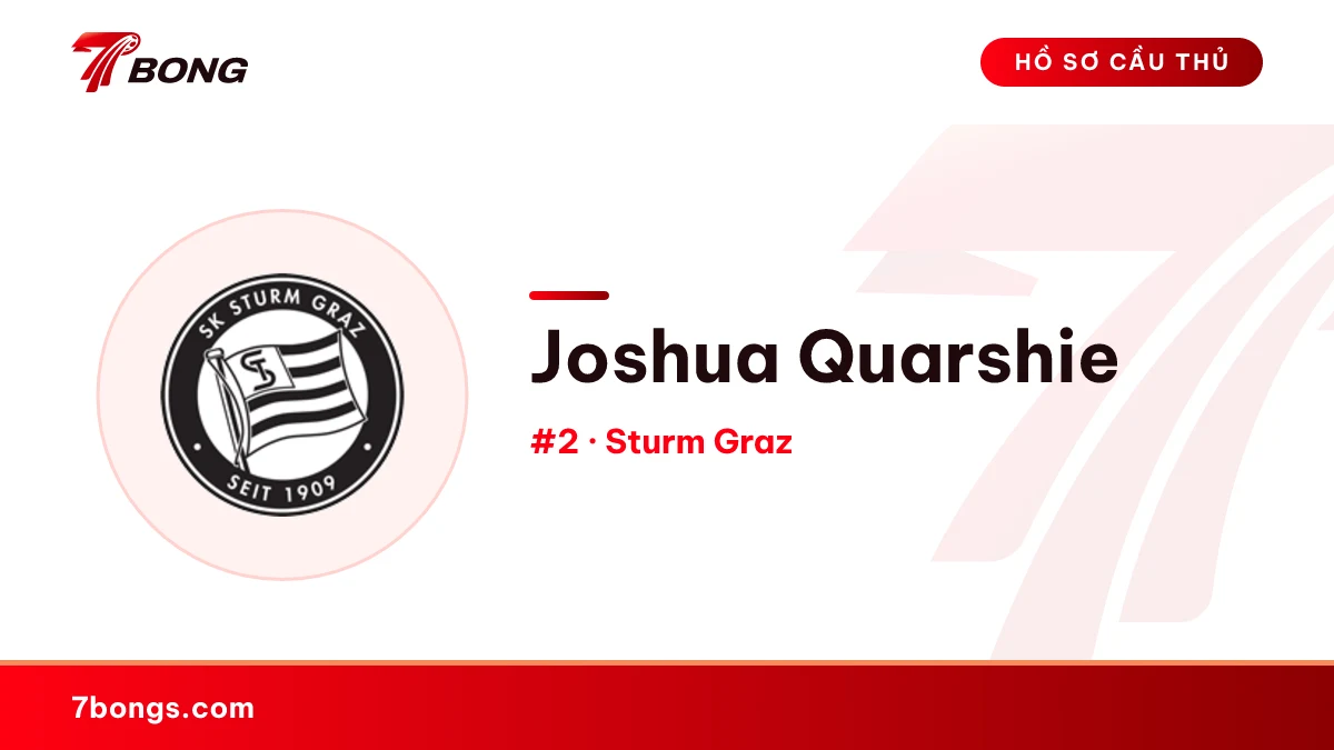 Joshua Quarshie — Sturm Graz