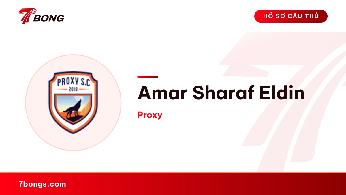 Amar Sharaf Eldin — Proxy