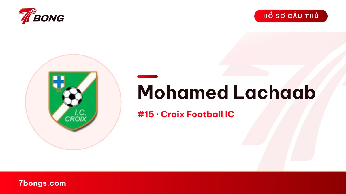Mohamed Lachaab — Croix Football IC