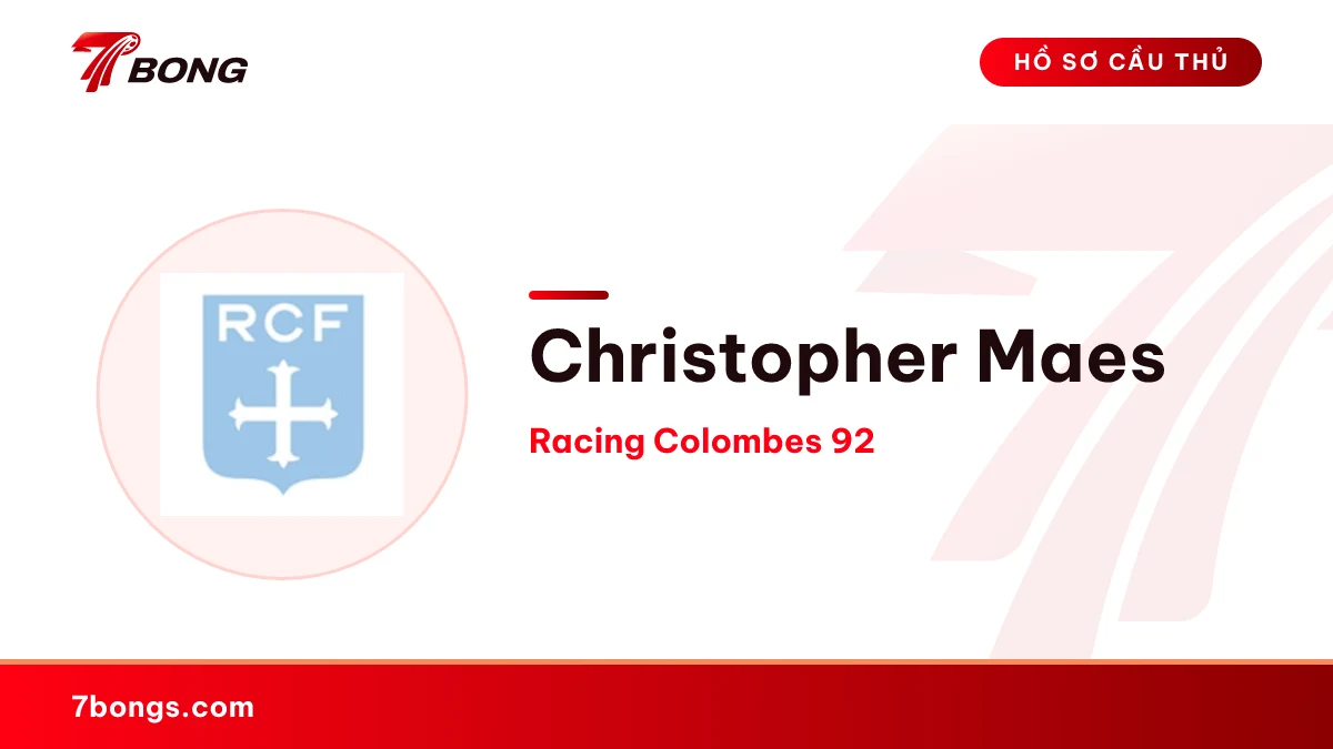 Christopher Maes — Racing Colombes 92
