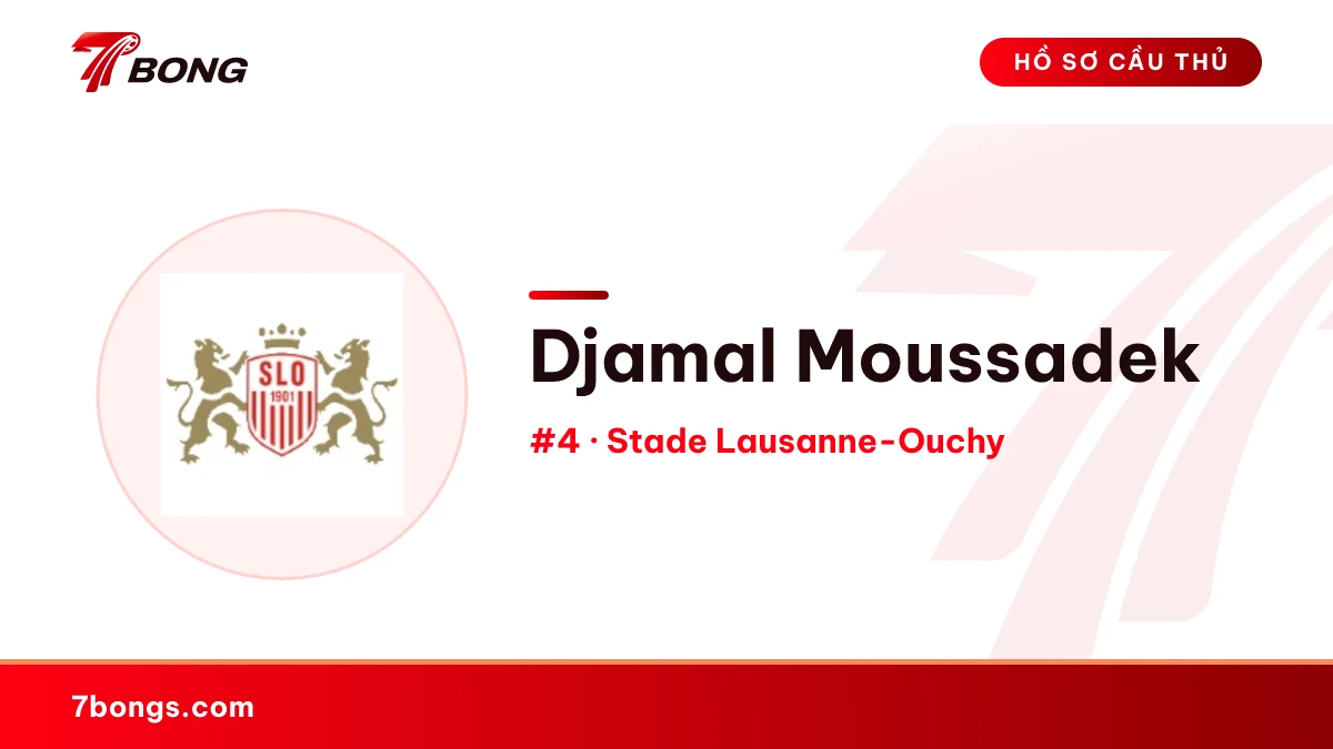Djamal Moussadek — Stade Lausanne-Ouchy