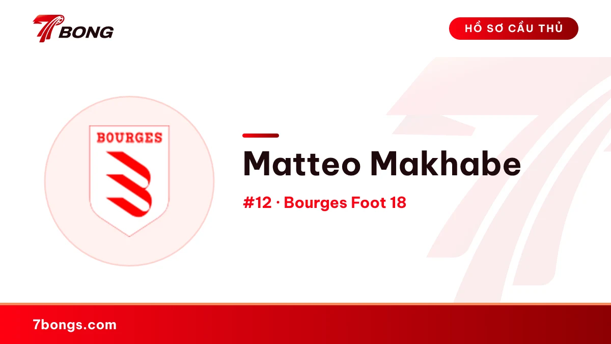 Matteo Makhabe — Bourges Foot 18