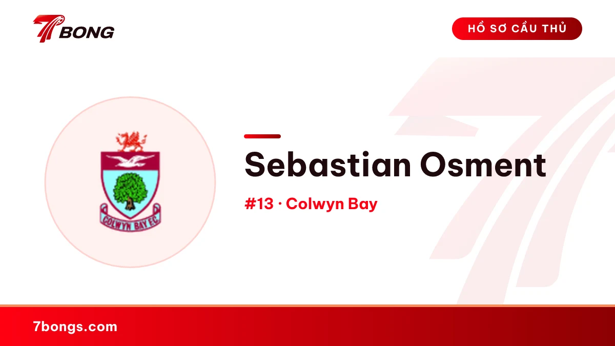 Sebastian Osment — Colwyn Bay