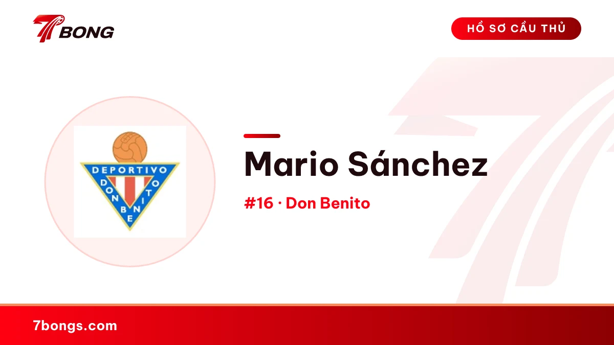 Mario Sánchez — Don Benito