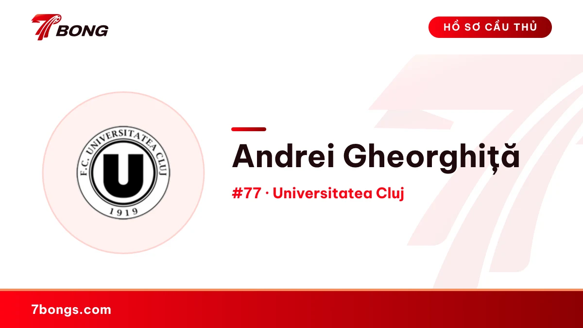 Andrei Gheorghiță — Universitatea Cluj
