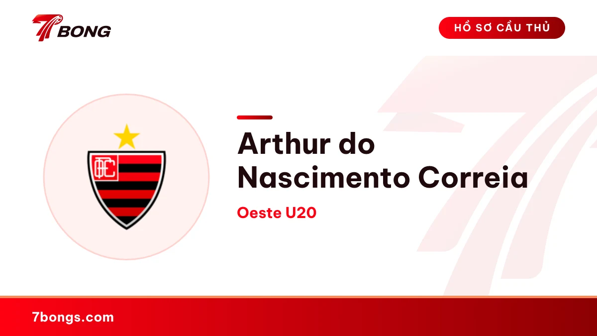 Arthur do Nascimento Correia — Oeste U20