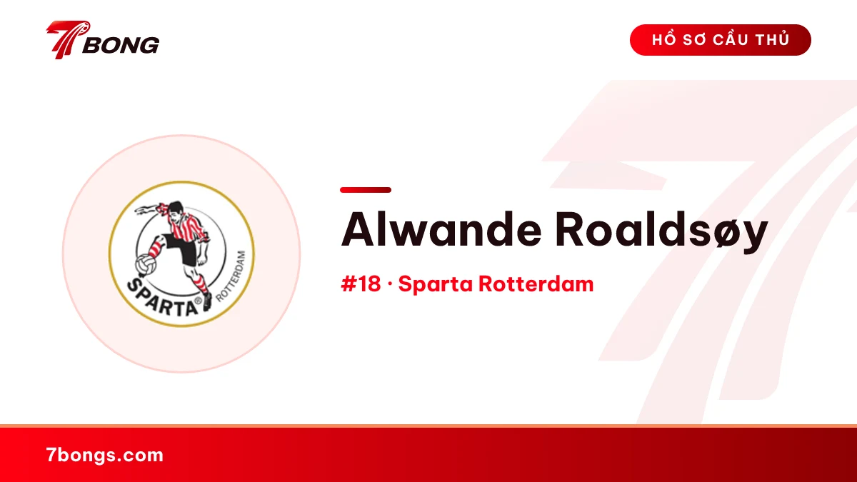 Alwande Roaldsøy — Sparta Rotterdam