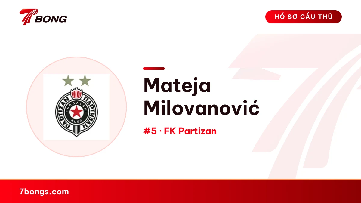 Mateja Milovanović — FK Partizan