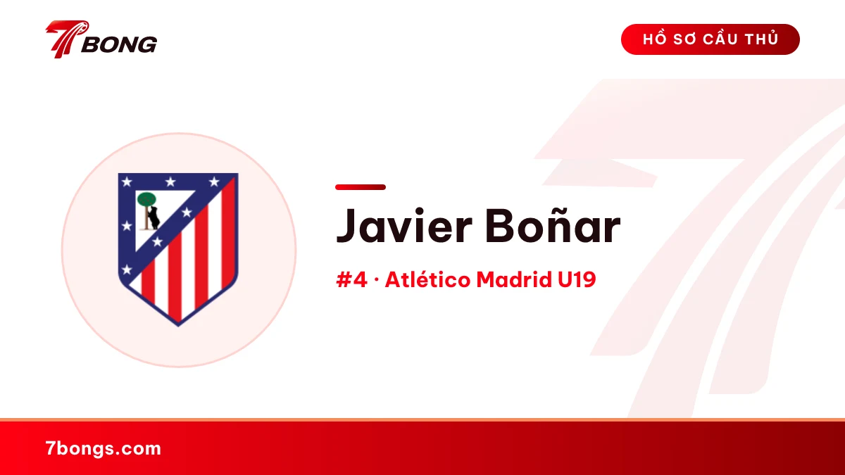 Javier Boñar — Atlético Madrid U19