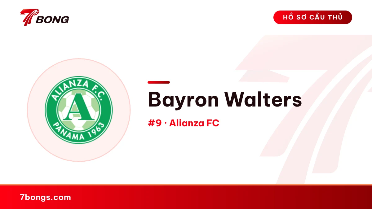 Bayron Walters — Alianza FC