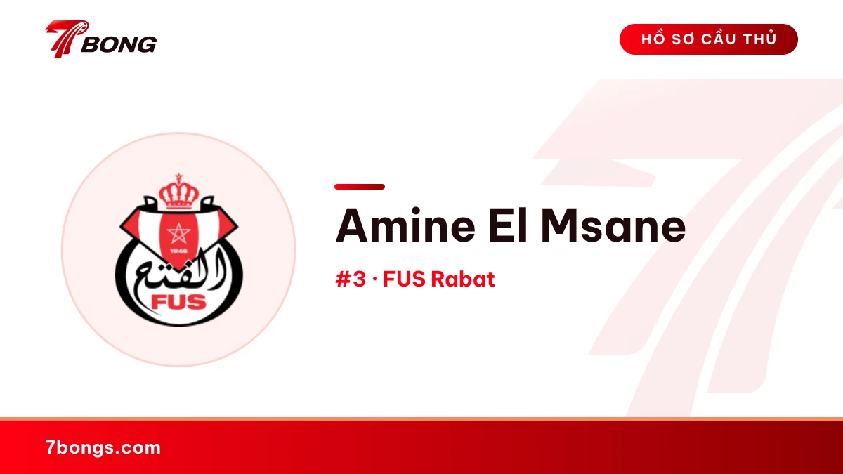 Amine El Msane — FUS Rabat