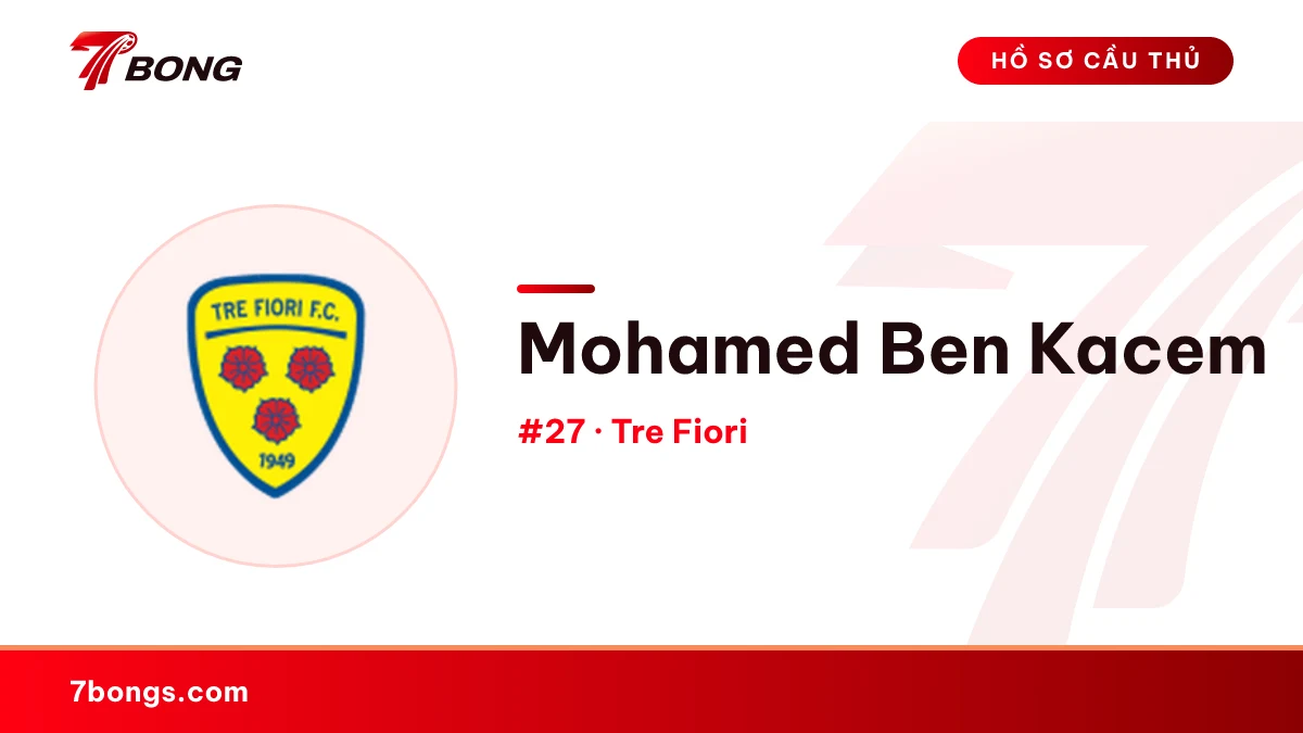 Mohamed Ben Kacem — Tre Fiori