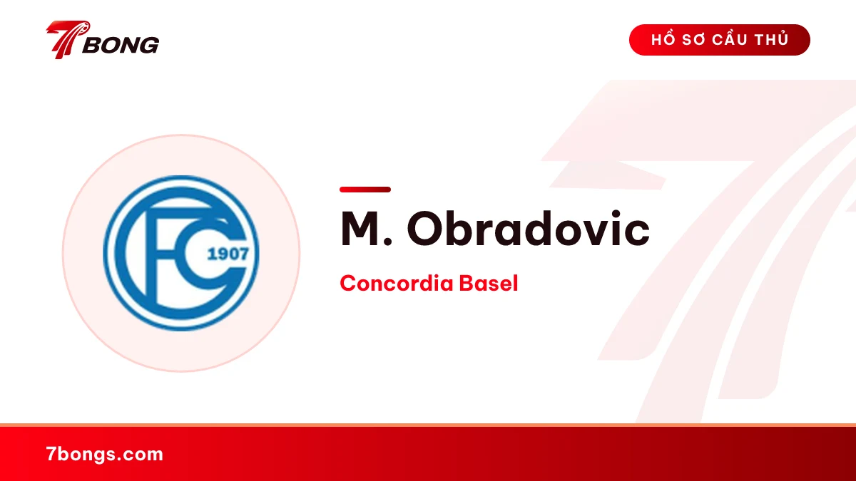 M. Obradovic — Concordia Basel