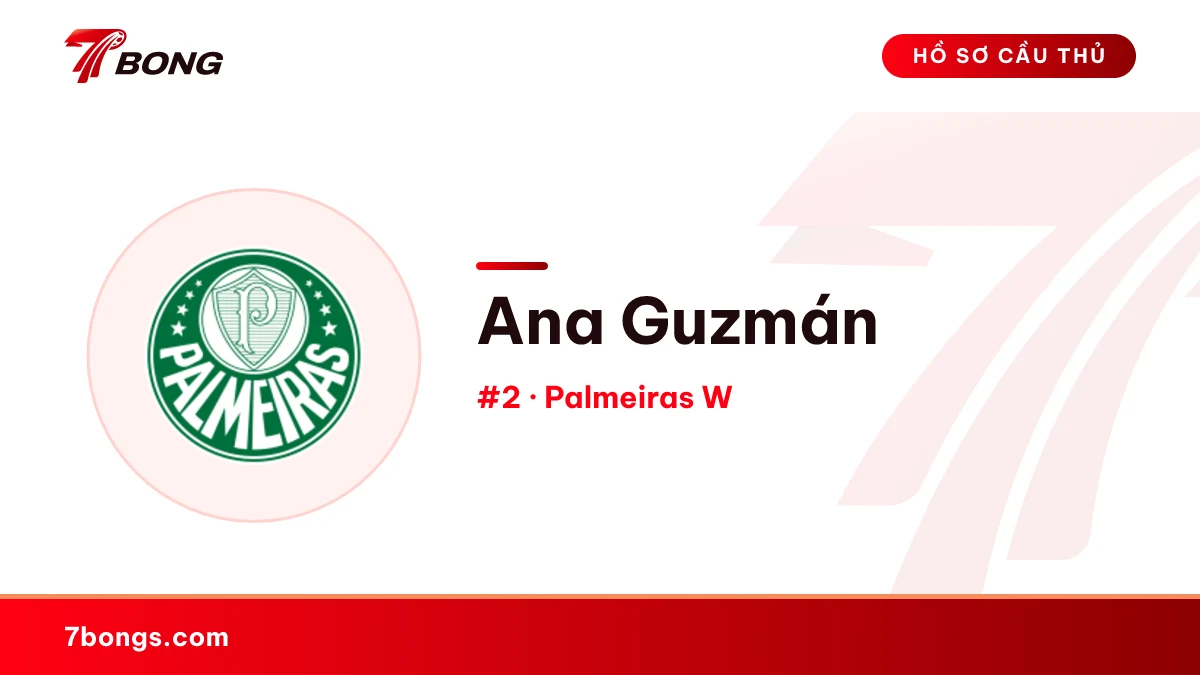 Ana Guzmán — Palmeiras W