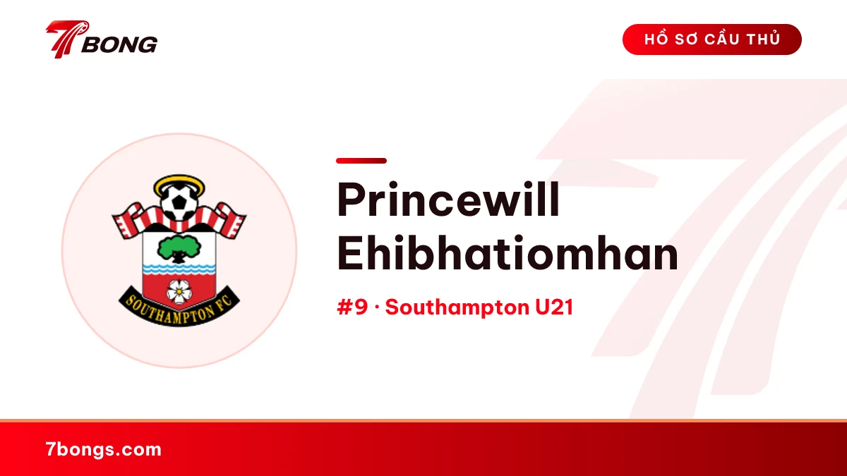 Princewill  Ehibhatiomhan — Southampton U21