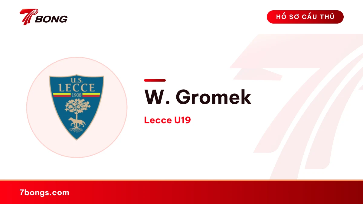 W. Gromek — Lecce U19