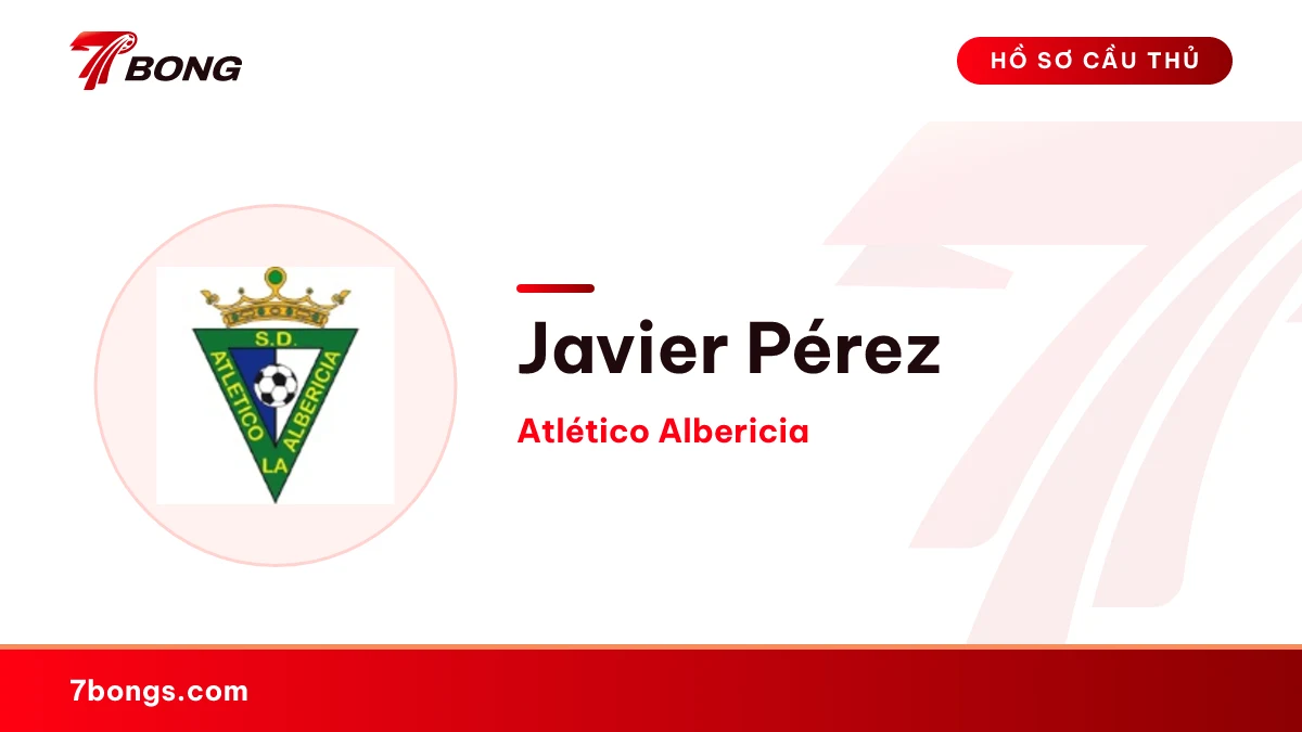 Javier Pérez — Atlético Albericia