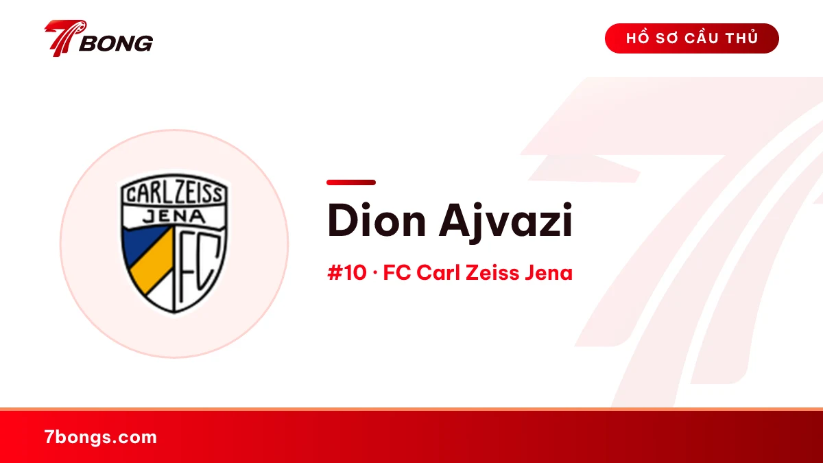 Dion Ajvazi — FC Carl Zeiss Jena