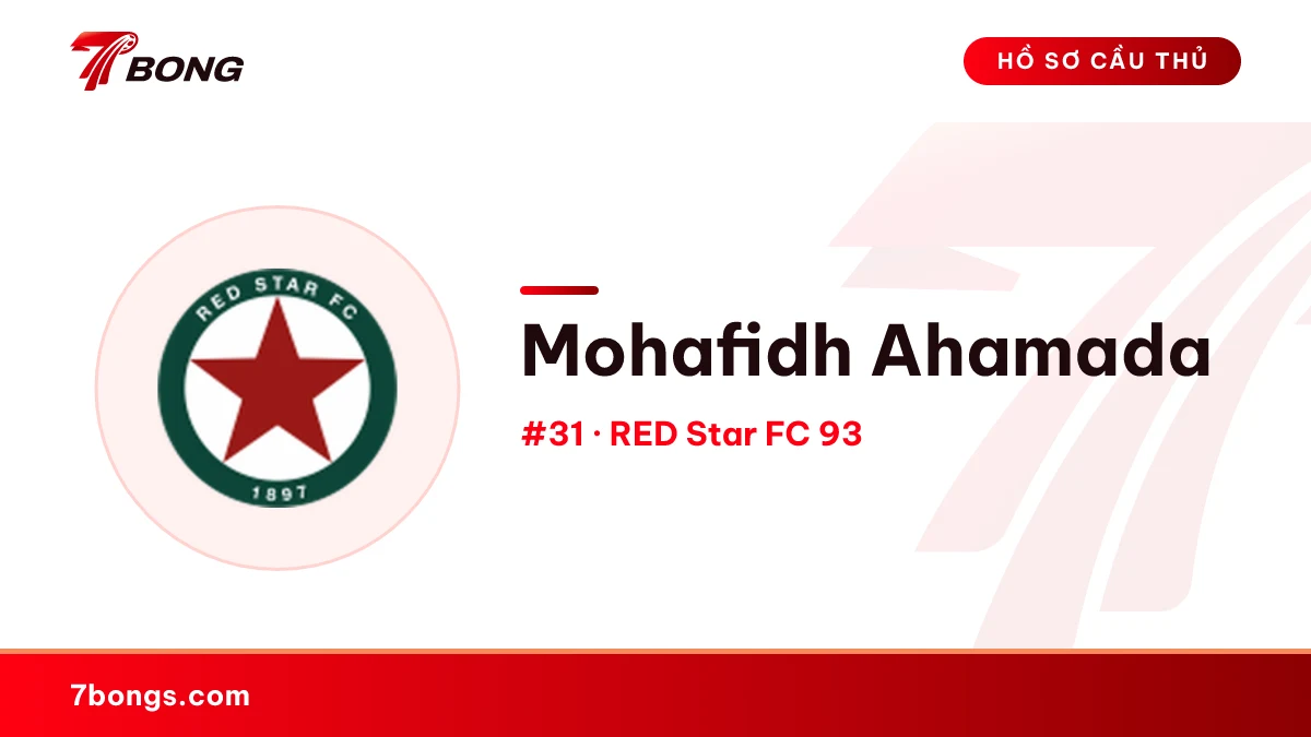 Mohafidh Ahamada — RED Star FC 93