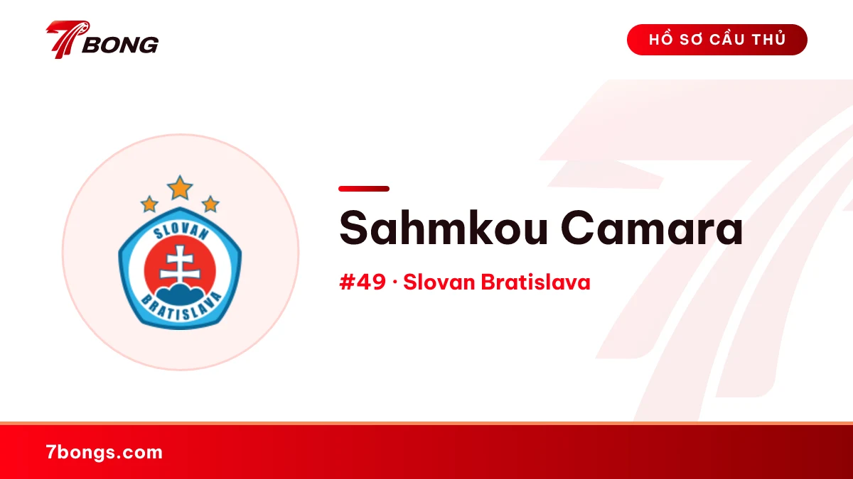 Sahmkou Camara — Slovan Bratislava