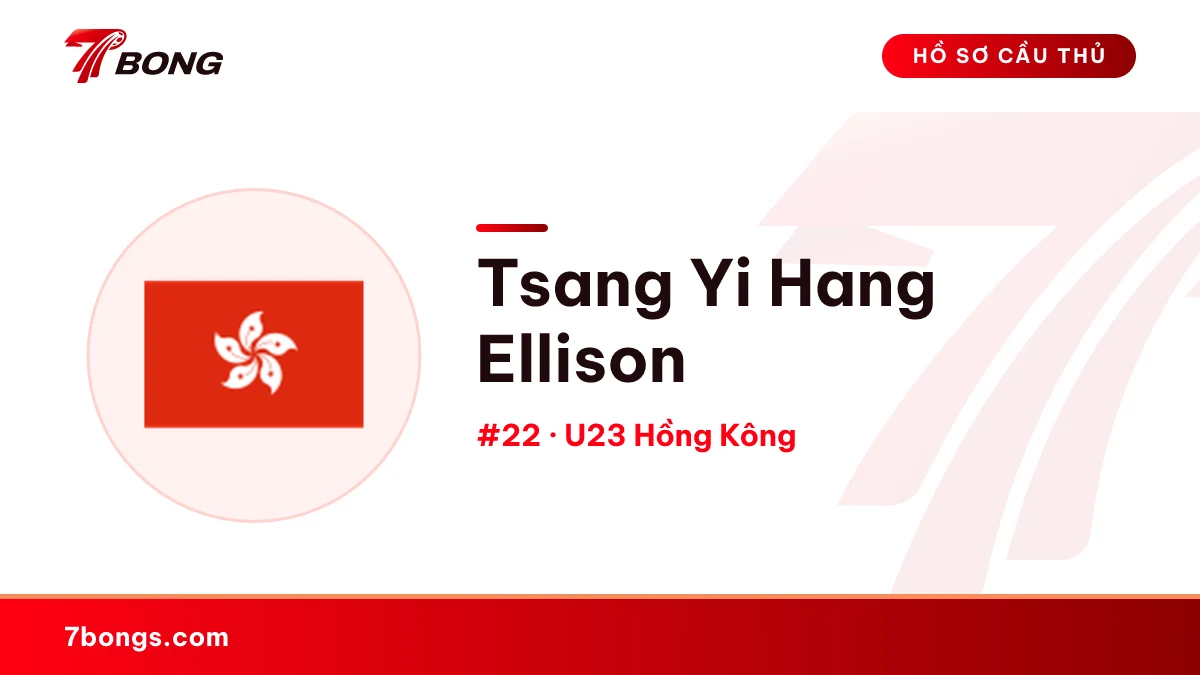 Tsang Yi Hang Ellison — U23 Hồng Kông