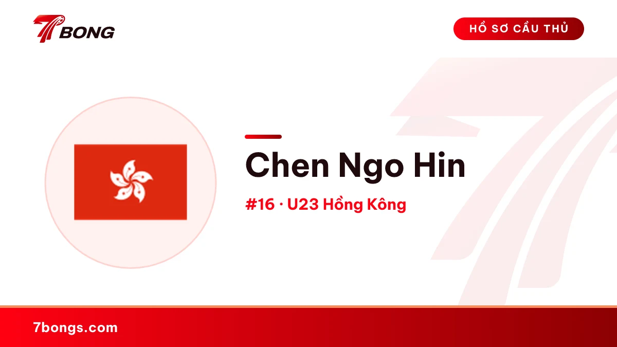Chen Ngo Hin — U23 Hồng Kông