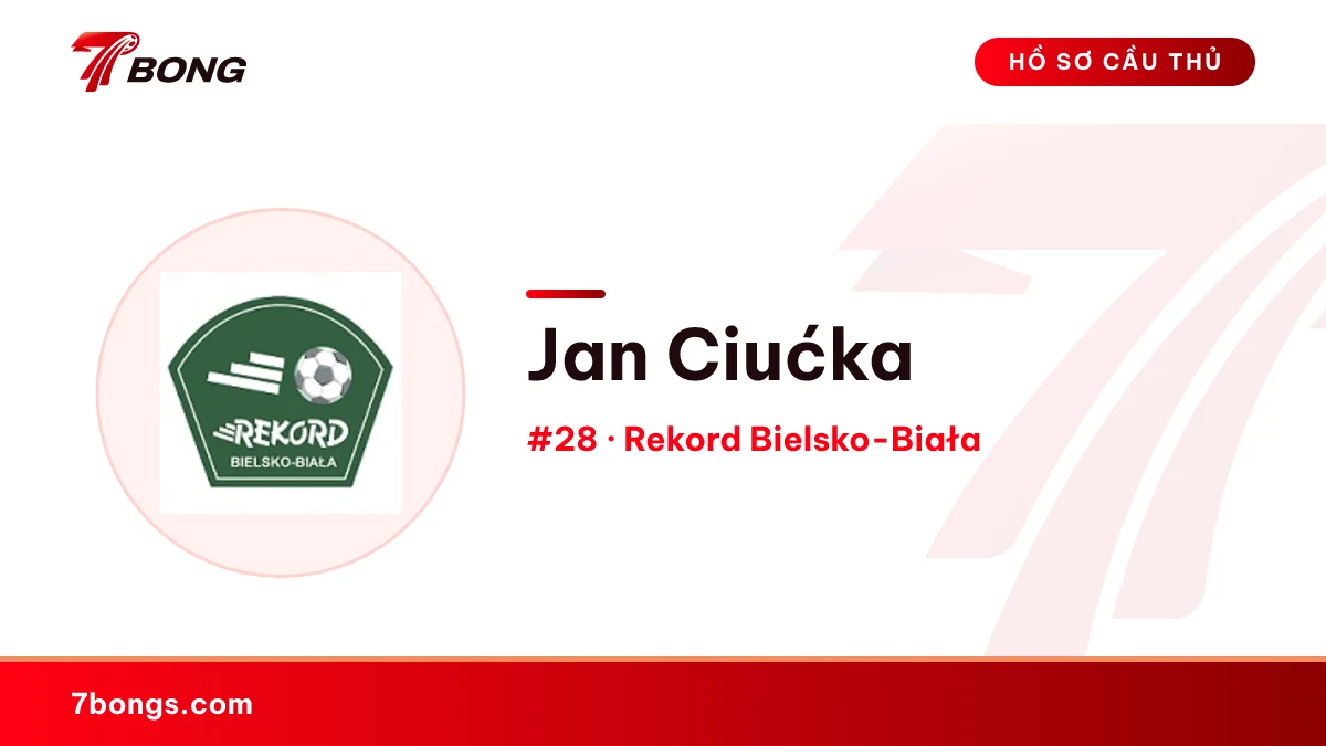 Jan Ciućka — Rekord Bielsko-Biała