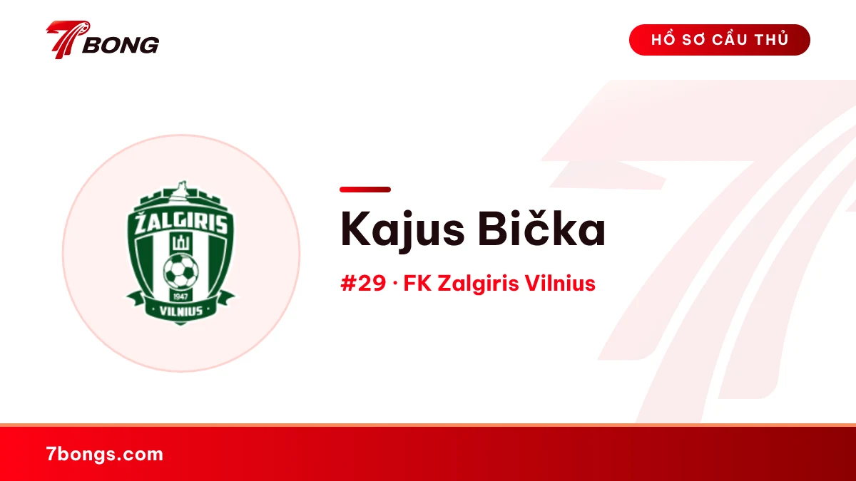 Kajus Bička — FK Zalgiris Vilnius