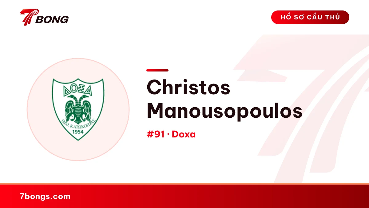 Christos Manousopoulos — Doxa