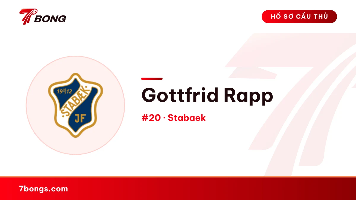Gottfrid Rapp — Stabaek