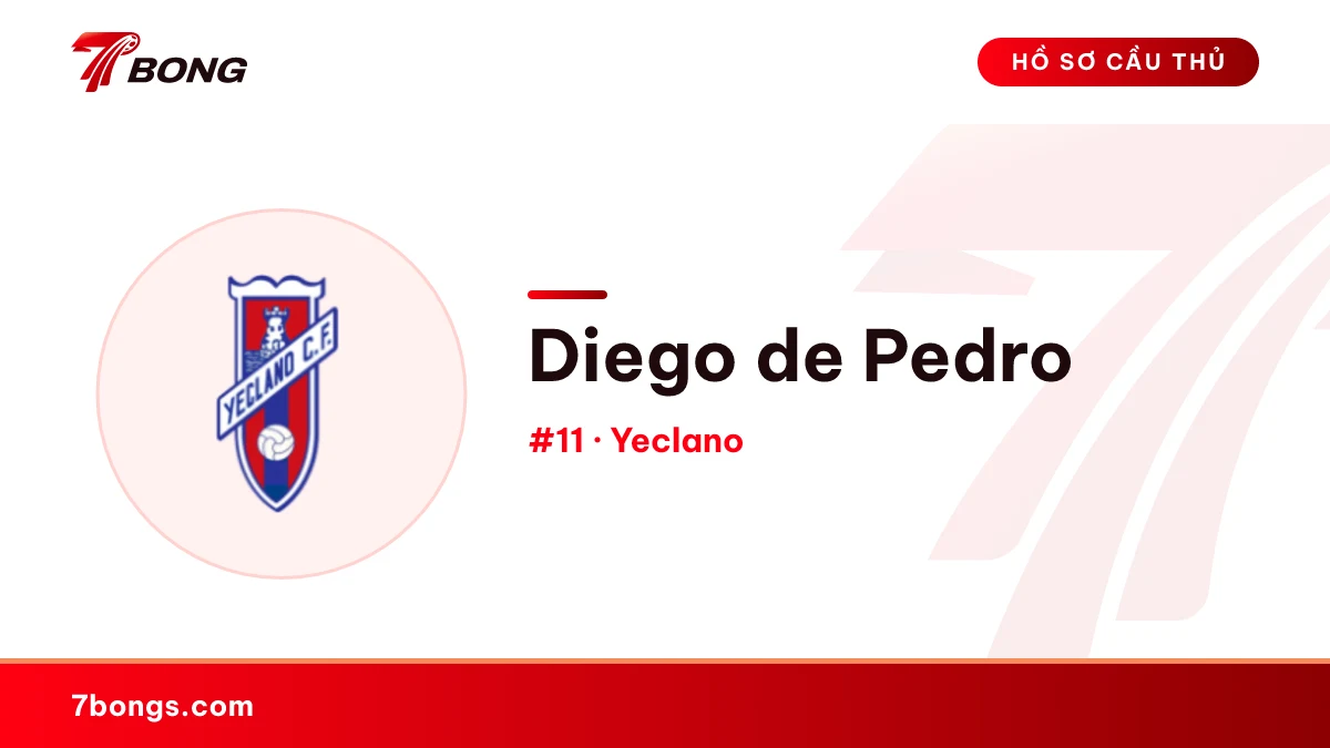Diego de Pedro — Yeclano