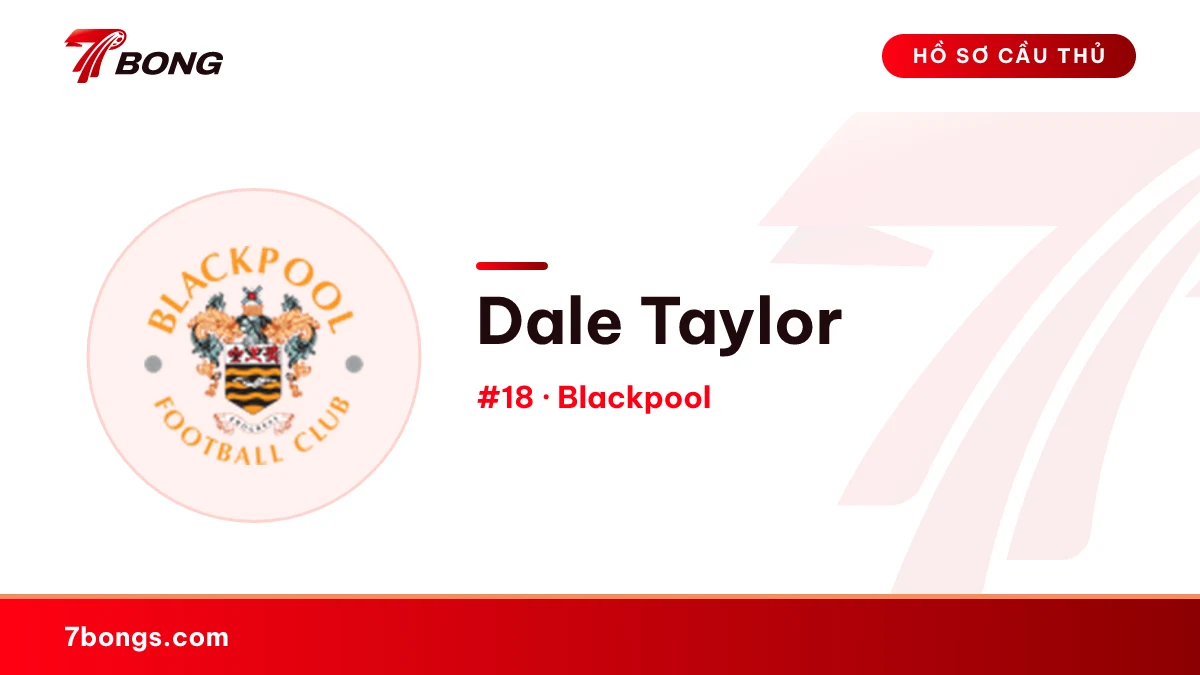 Dale Taylor — Blackpool