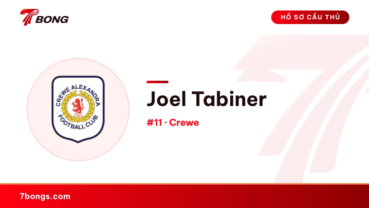 Joel Tabiner — Crewe