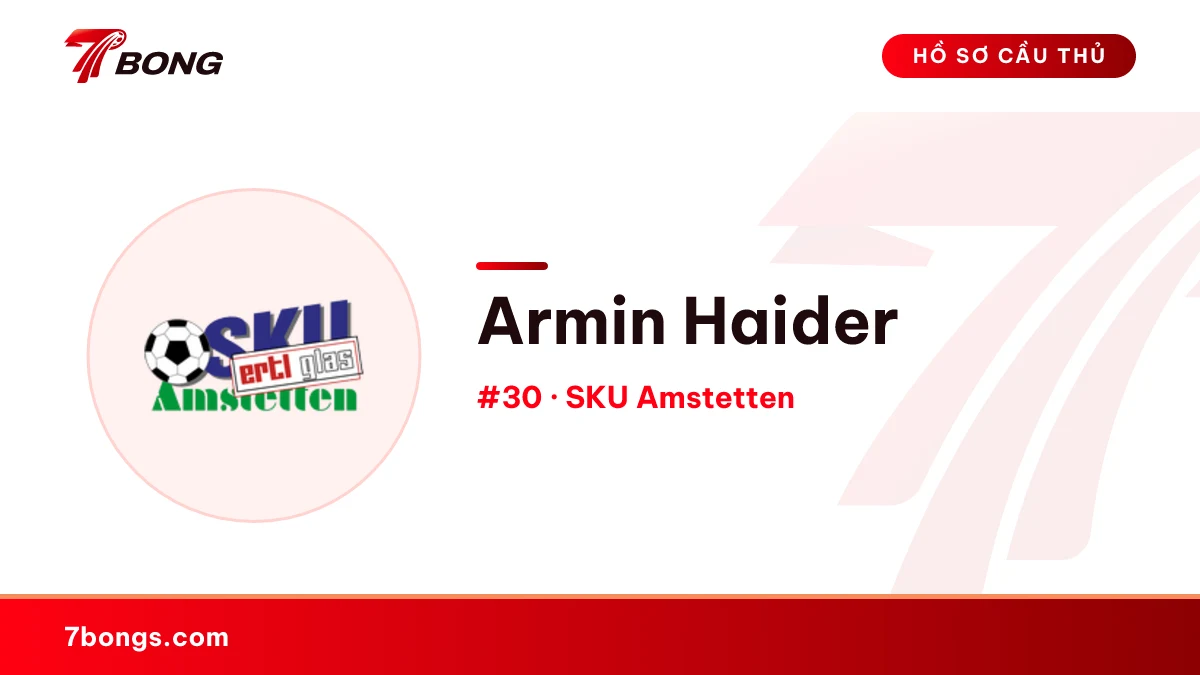 Armin Haider — SKU Amstetten