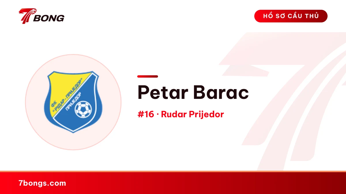 Petar Barac — Rudar Prijedor