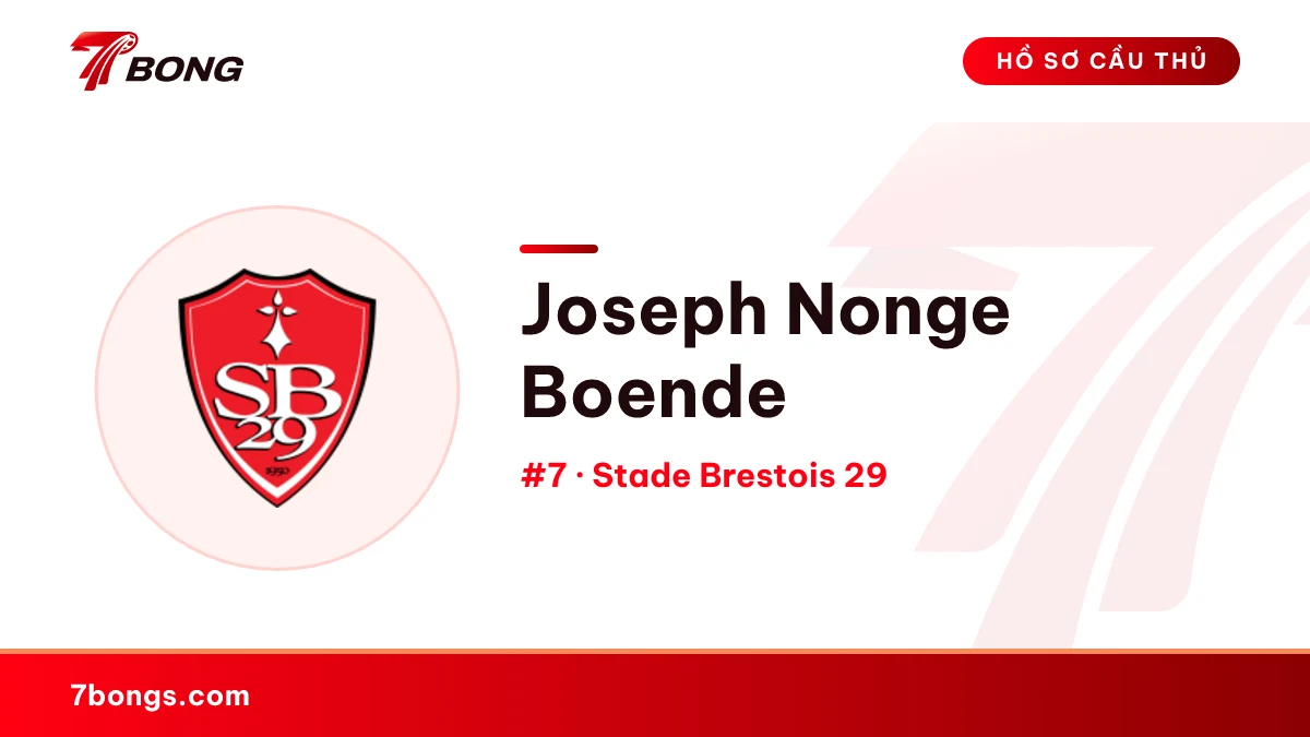 Joseph Nonge Boende — Stade Brestois 29