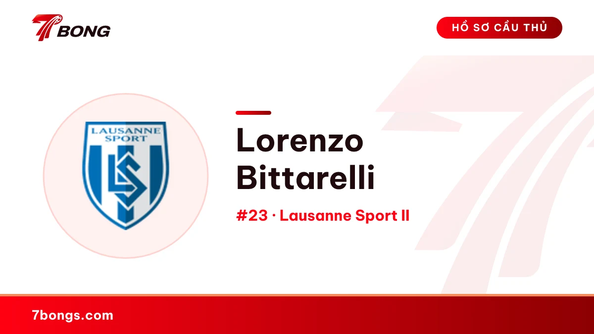 Lorenzo Bittarelli — Lausanne Sport II